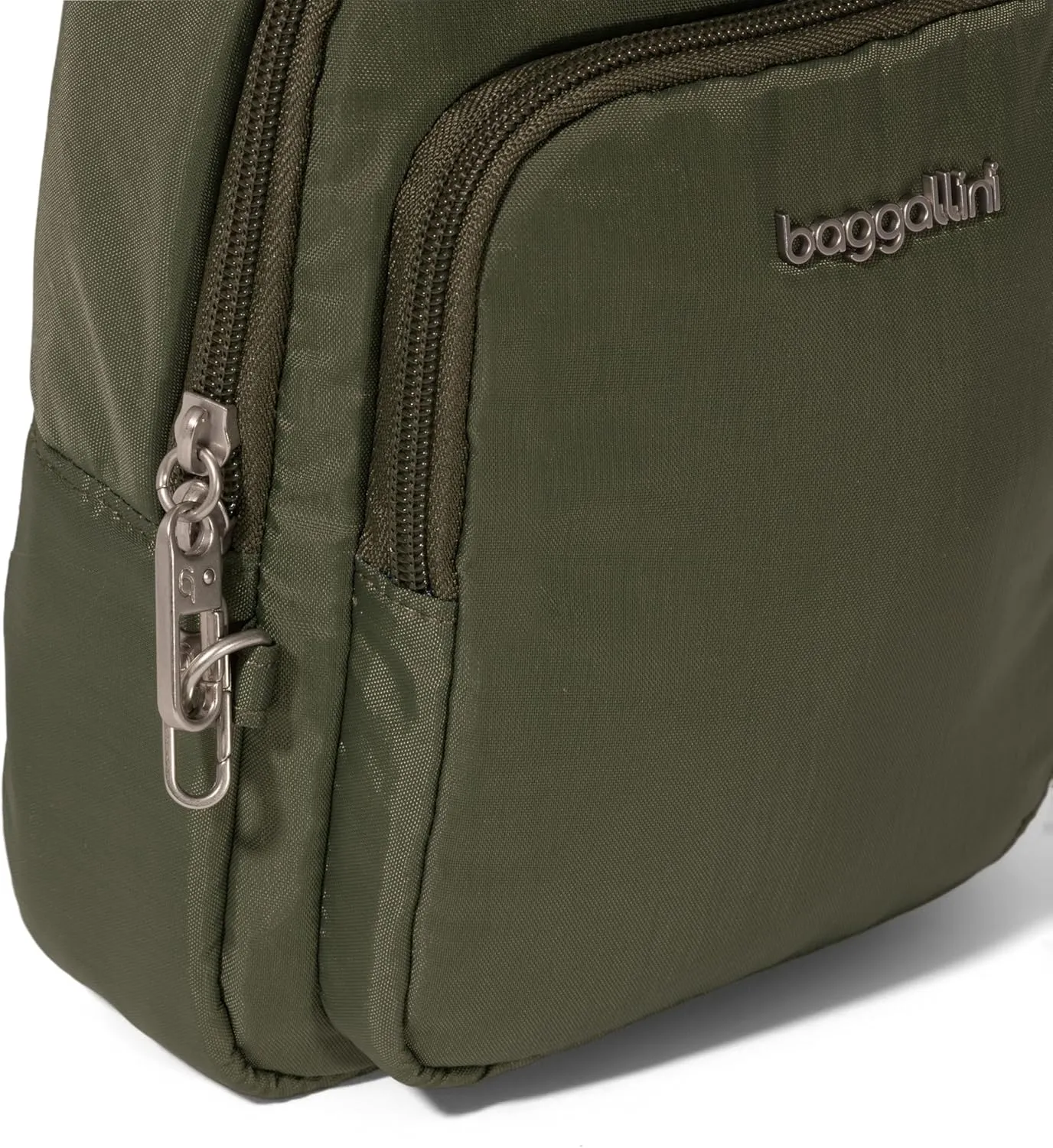 Baggallini Anti-Theft Daytripper Sling 7x12 Crossbody Travel Safe Bag W/Securtex Locking Zippers, Slash-Resistant & RFID