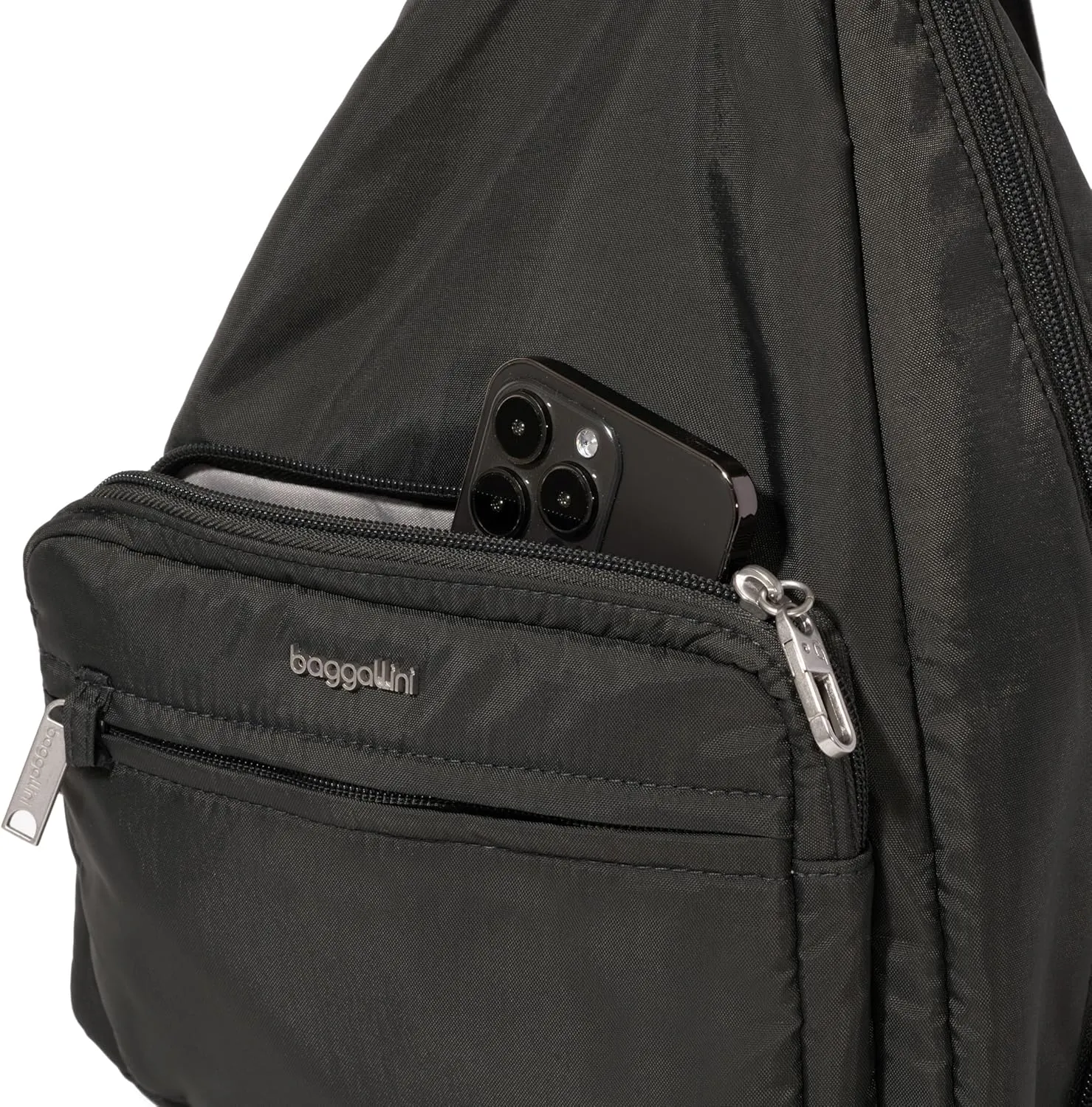 Baggallini Securtex Anti-Theft Vacation Convertible Sling