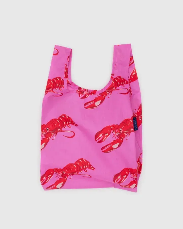 BAGGU Baby Resusable Bag - Pink Lobster