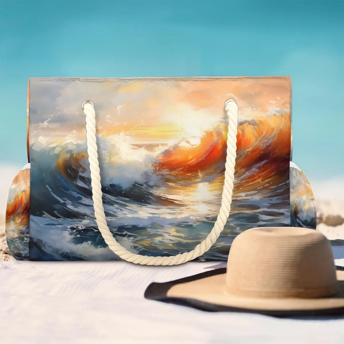Bags for Women, Large Waterproof Beach Tote Bag for Gym Grocery Travel
