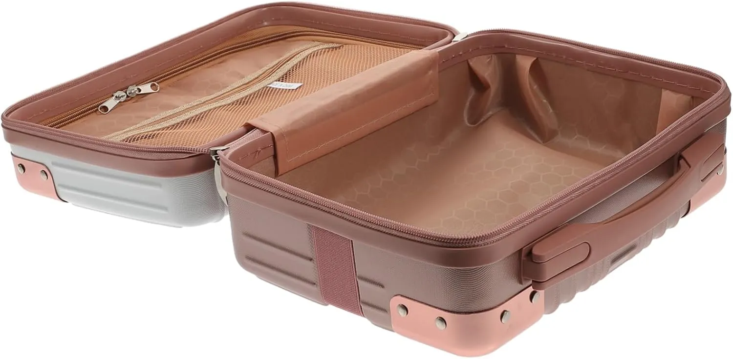 balacoo Makeup Organizer Bag Travel Toiletry Bag for Men Portable Cosmetic Case Anti-scratch Abs Large Capacity