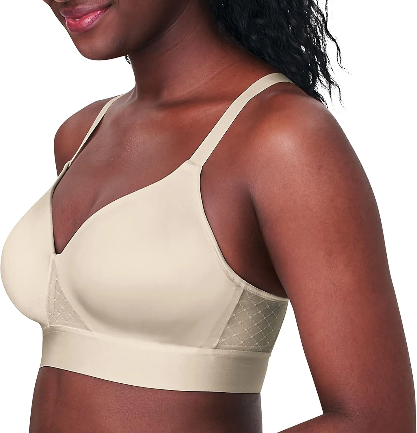 Bali Women's One Smooth U Bounce Control Wirefree Bra Df3458
