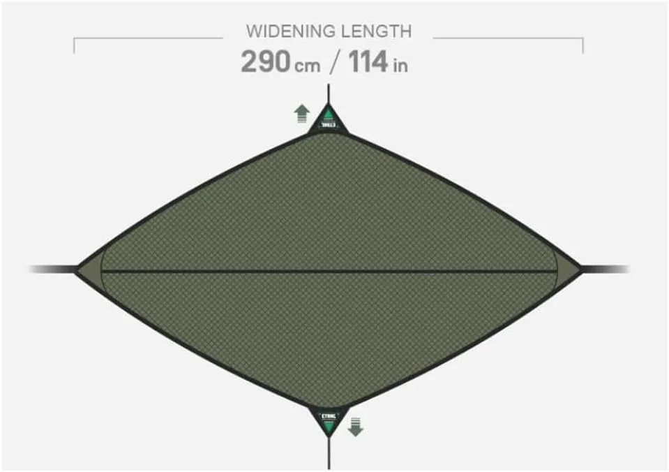 Bat Hammock Outdoor Anti-Mosquito Portable Anti-Rollover Single-Double Sling Swing with Mosquito net Bed Tent (Color : Green-1)