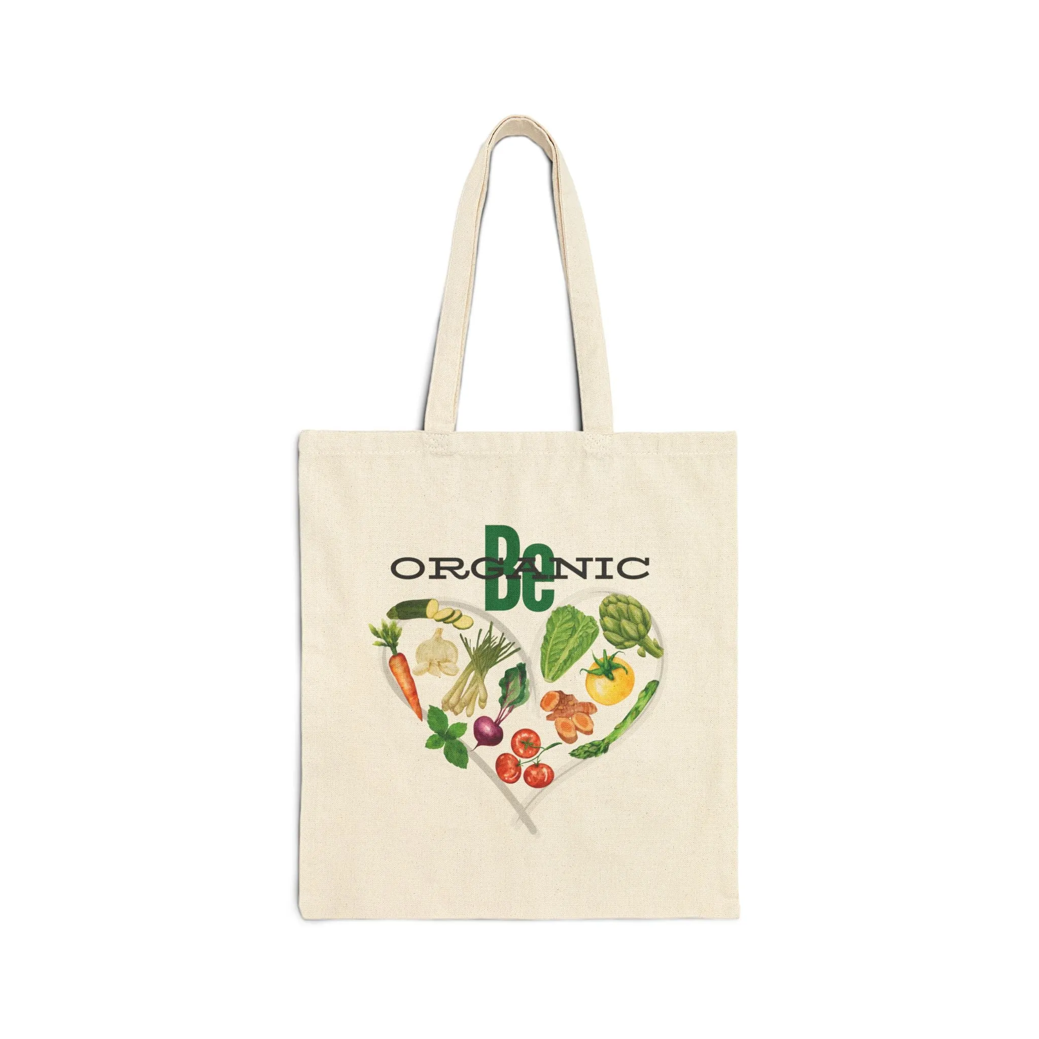 Be Organic - Cotton Canvas Tote Bag