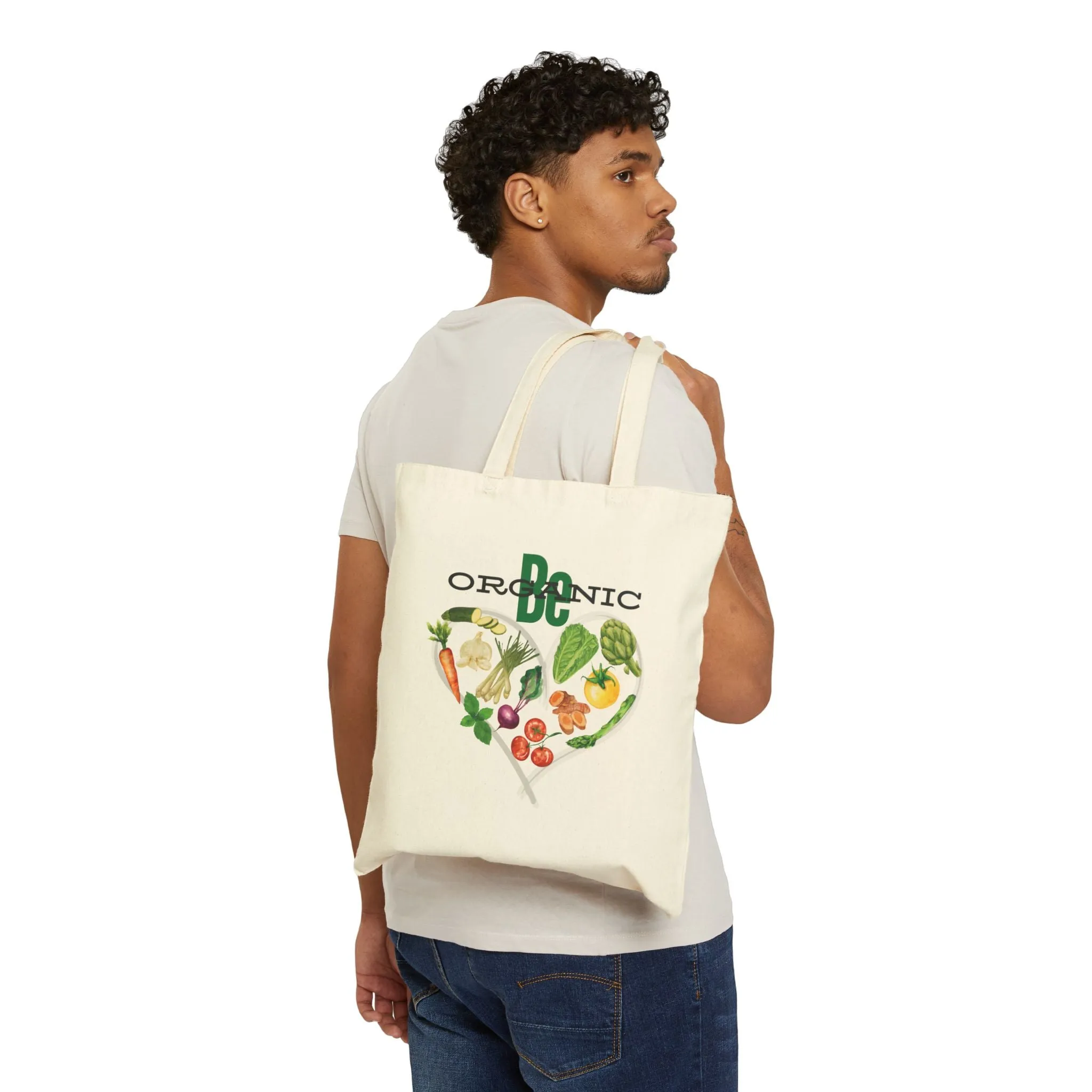 Be Organic - Cotton Canvas Tote Bag
