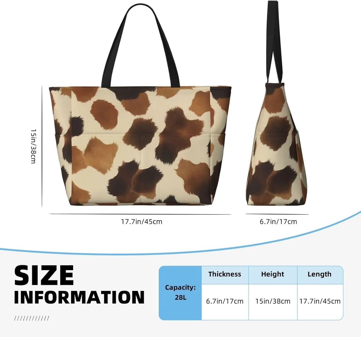 Beach Bag, Extra Large Waterproof Sandproof Tote with Multi Pockets, Lightweight for Travel, Pool, Outdoor