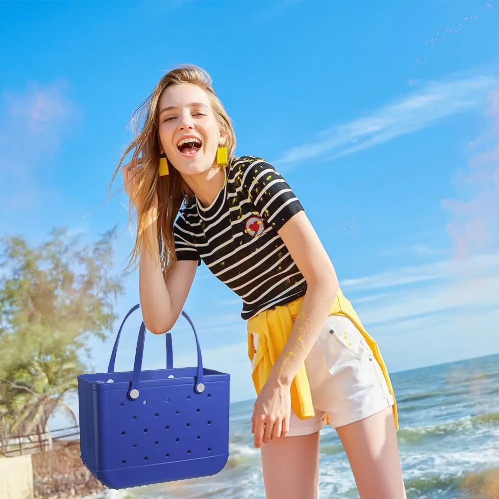 Beach Tote Bag-Stylish Beach Bags for Outdoor Activities, Waterproof, Sandproof, and Portable Handbag for Sports