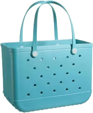 Beach Tote - Waterproof, Washable, Durable Open Beach Tote, Travel & Sports Bag