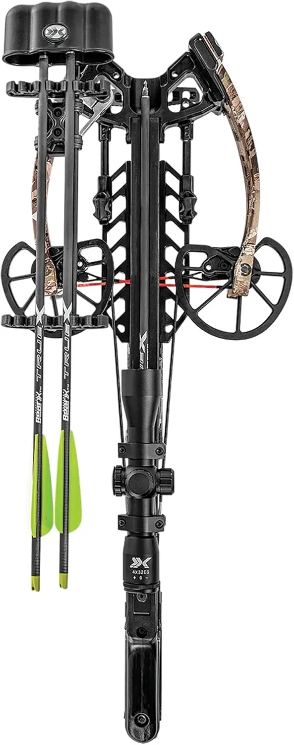Bear X Impact Ready to Hunt Crossbow Package - Veil Stoke and True Timber Strata Patterns