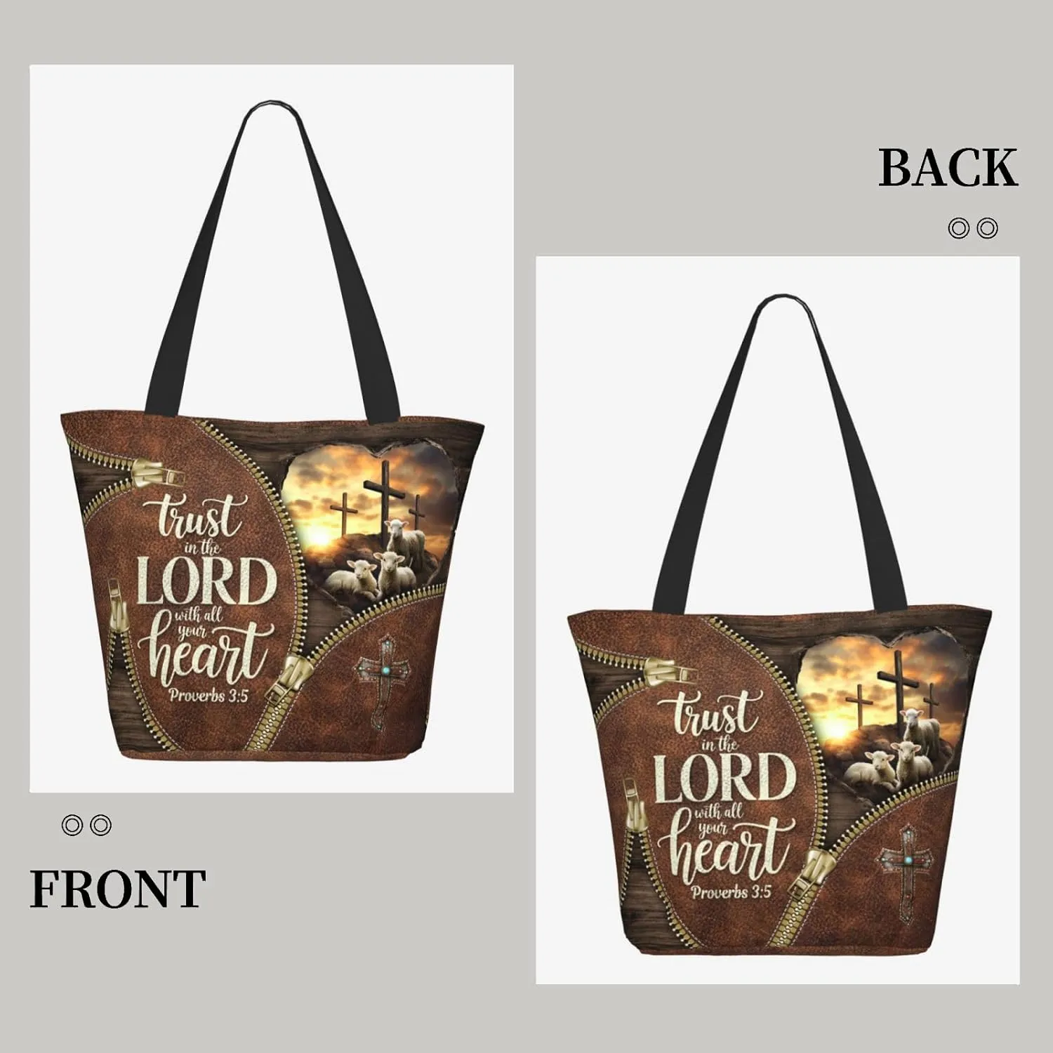 Bible Tote Bags For Women Christian Gifts For Women Church Bags Christian Tote Bag Faith Gifts For Mother'S Day