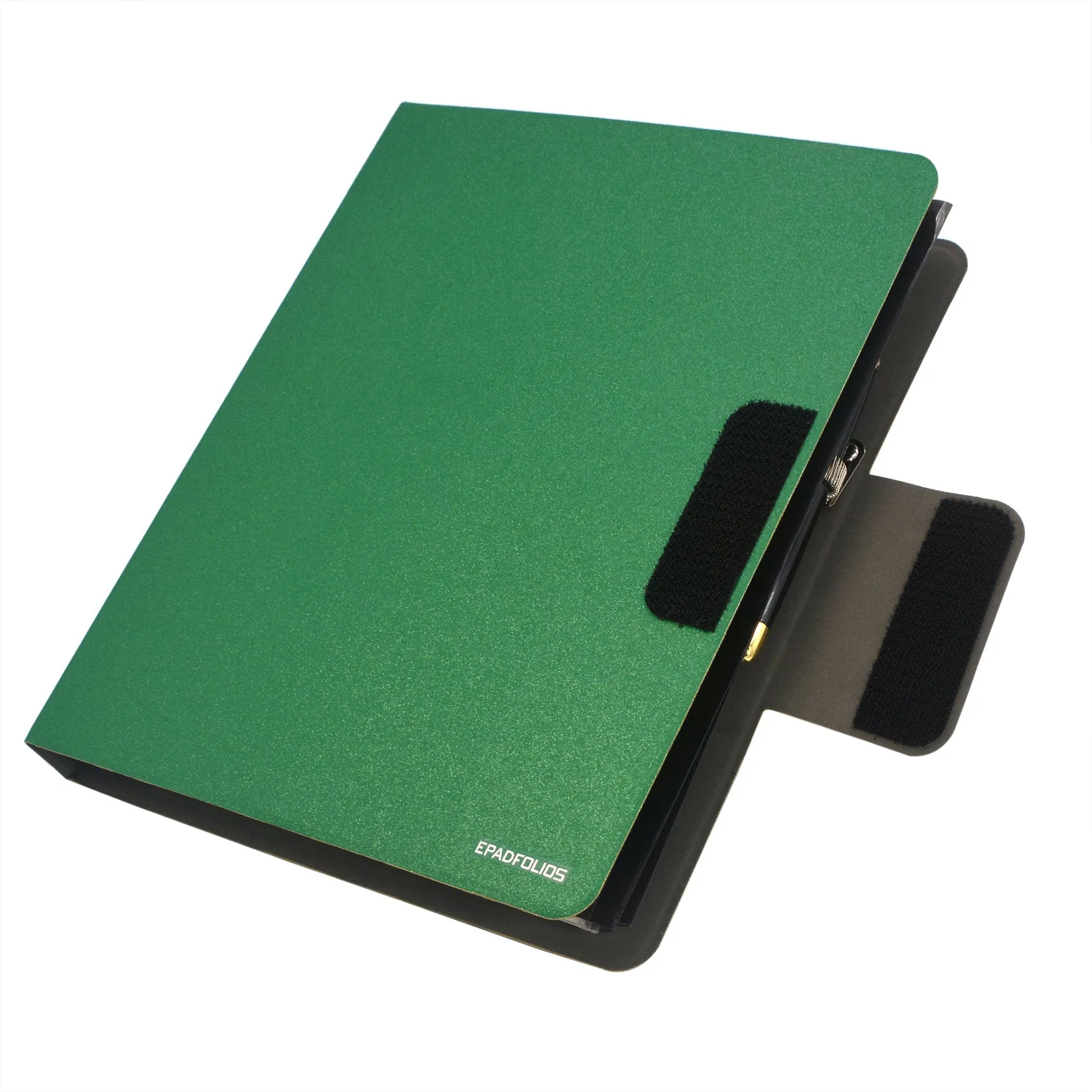Binder Organizer Portfolio Case, 2-Ring Binder Padfolio with Whiteboard Clipboard and Expanded Document Bag, Padfolio Ring Binder Business Organizer Folder Case