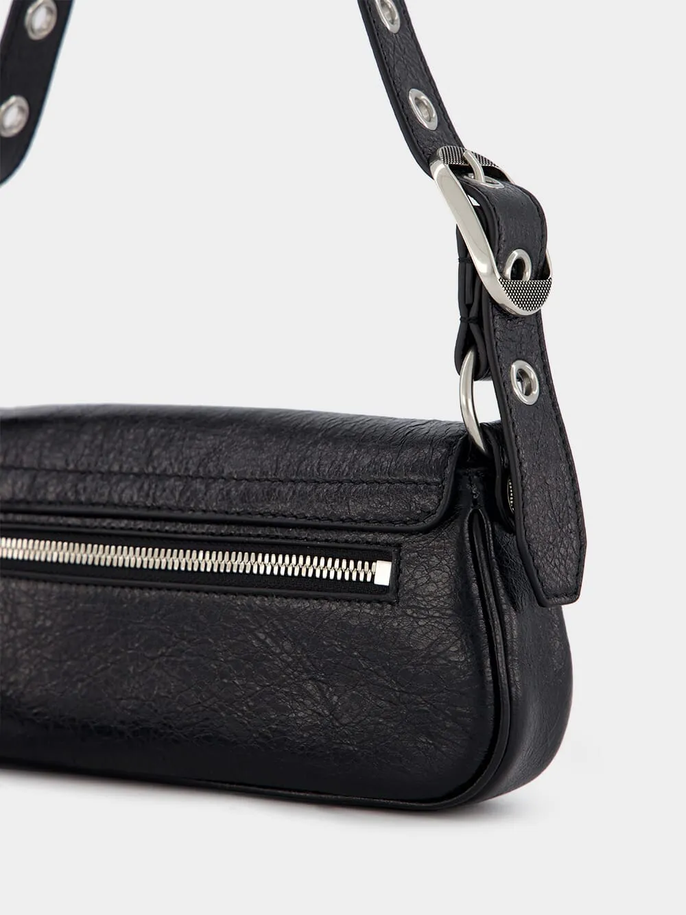 Black Le Cagole XS Sling Bag