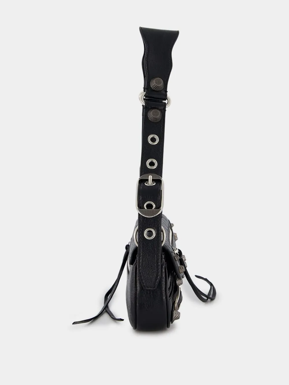 Black Le Cagole XS Sling Bag