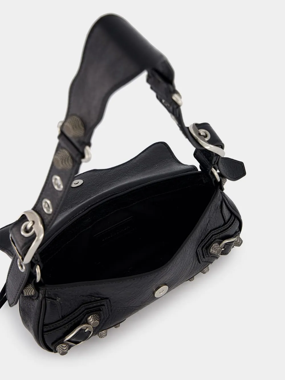 Black Le Cagole XS Sling Bag