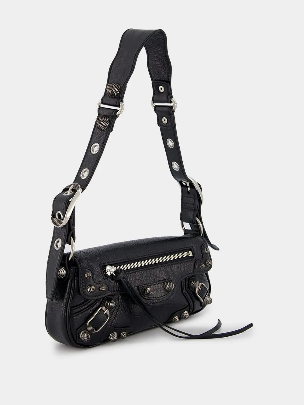 Black Le Cagole XS Sling Bag