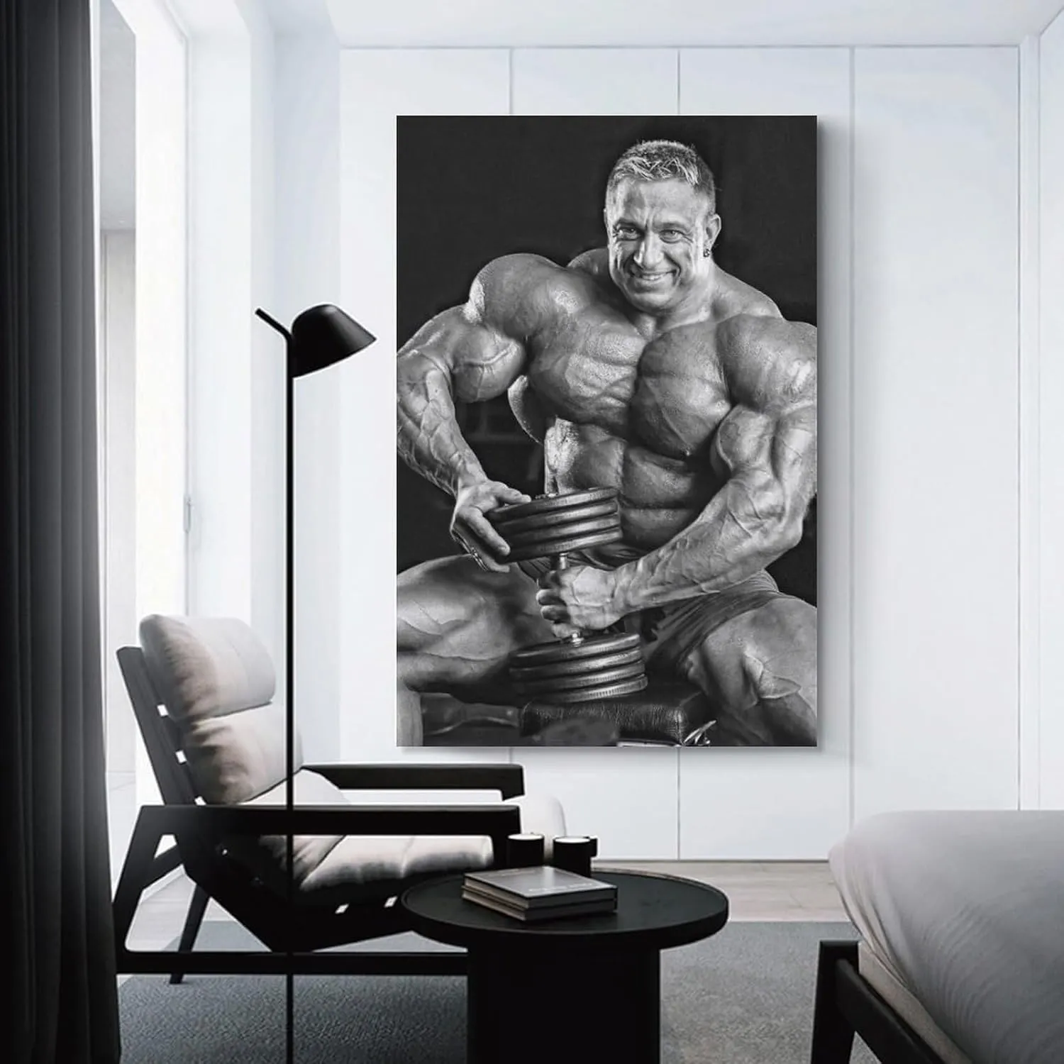 Bodybuilding Poster Markus Rühl Fitness Inspirational Poster (1) Poster Decorative Painting Canvas Wall Art Living Room Posters Bedroom Painting 24x36inch(60x90cm)