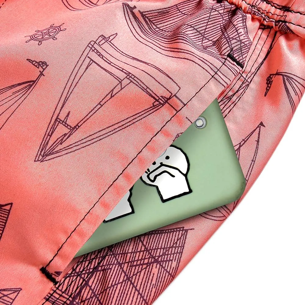 Boys Swim Trunks, Quick Dry Beach Swim Shorts Little Boys Bathing Suit Swimsuit with Mesh Lining, 3-14 Years