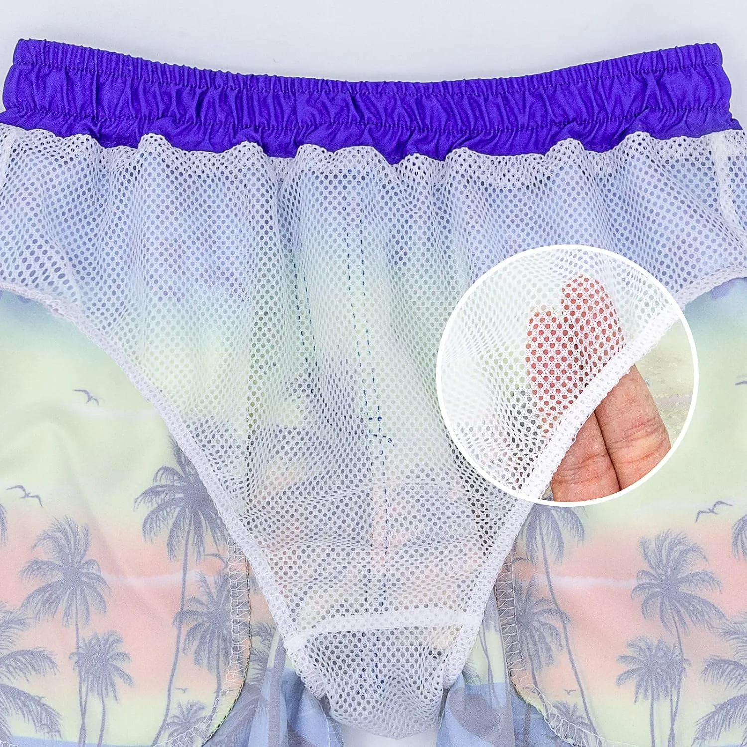 Boys Swim Trunks, Quick Dry Beach Swim Shorts Little Boys Bathing Suit Swimsuit with Mesh Lining, 3-14 Years