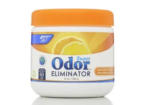 Bright Air Solid Air Freshener and Odor Eliminator, Mandarin Orange and Fresh Lemon Scent, 14 Ounces