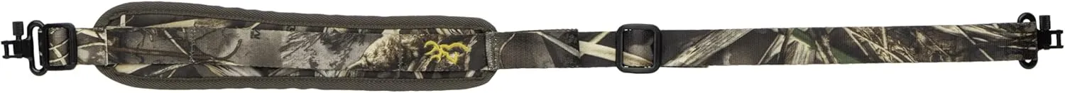 Browning Outfitter Universal Rifle Gun Sling - Max 7 - Lightweight Padded Neoprene Shoulder Strap, Adjustable 28-38 Inches, QD Sling Swivels, Thump Loop