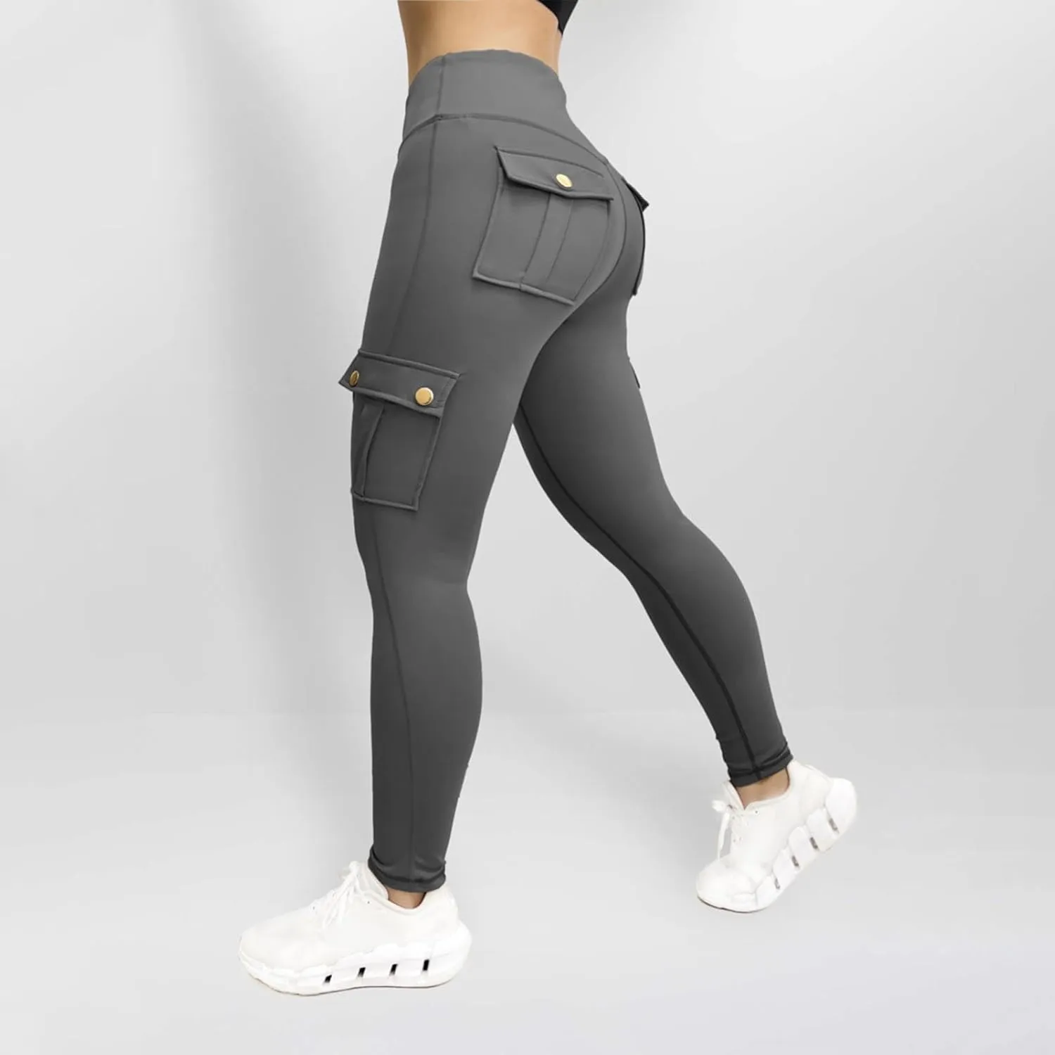 Butt Lifting Leggings for Women 2024 Fashion Flare Cargo Gym Workout Leggings High Waist Seamless Yoga Baggy Pants