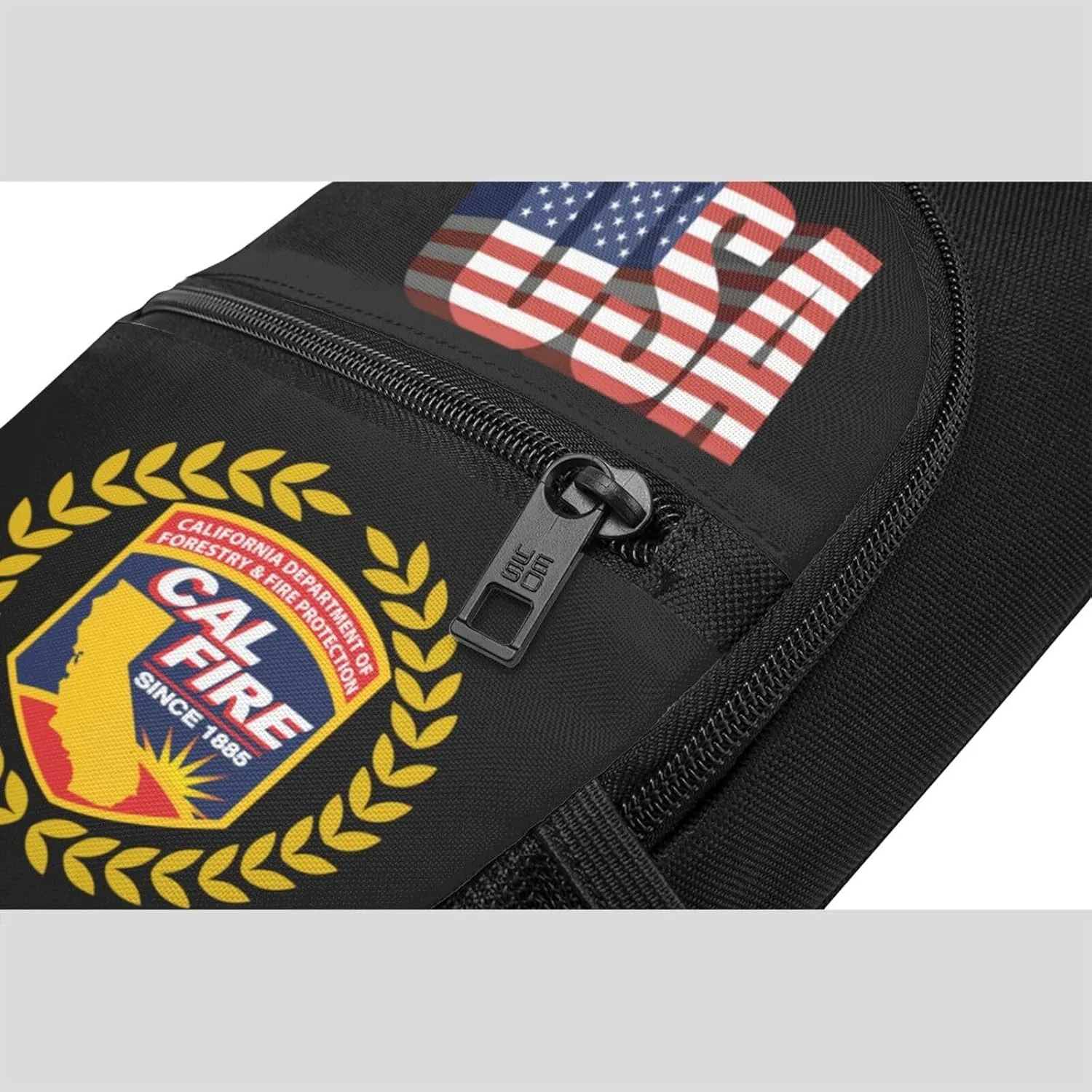 California Department Of Forestry And Fire，Fashion One-Shoulder Bag，Anti-Theft Crossbody Shoulder Chest Bag