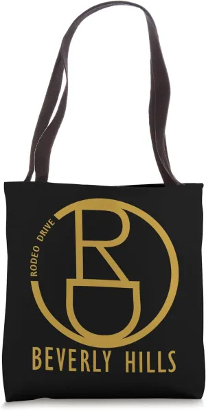 California Los Angeles Beverly Hills Rodeo Drive Stores Tote Bag
