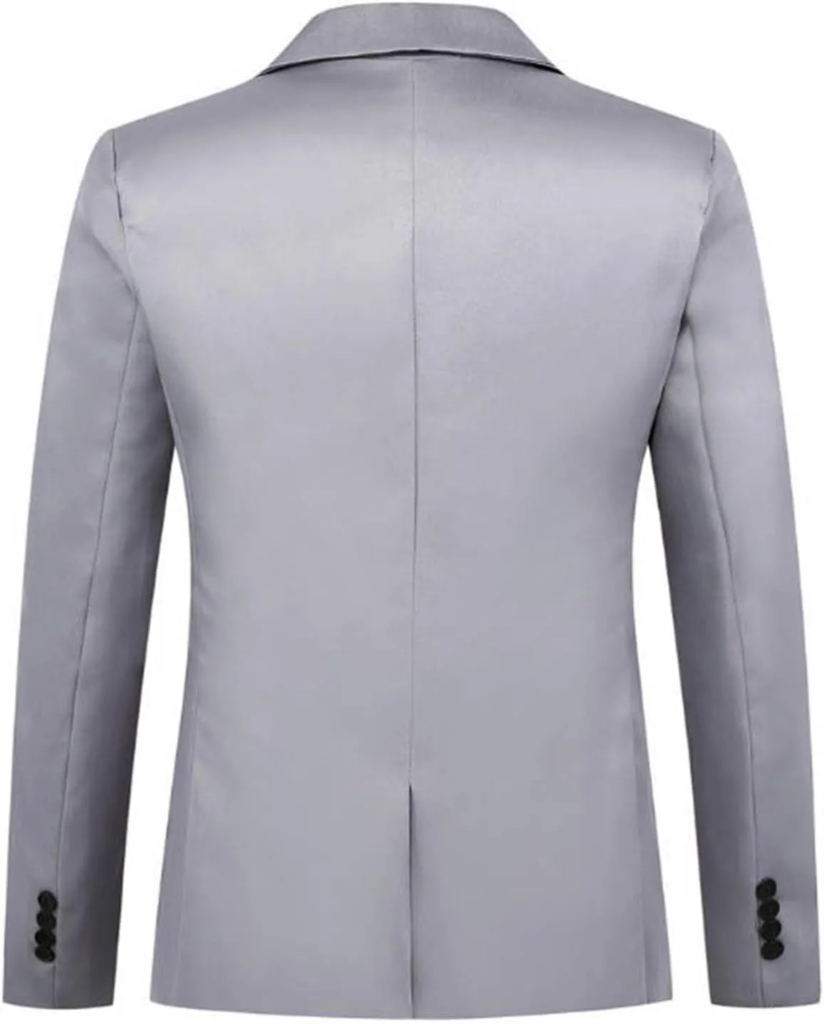 Cambkatl Men's Classic Business Blazers, Slim Fit One Button Formal Tuxedo Suit Jackets for Dinner Party Weeding