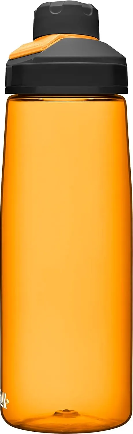 CamelBak Chute Mag BPA Free Water Bottle with Tritan Renew - Magnetic Cap Stows While Drinking, 25oz, Lava