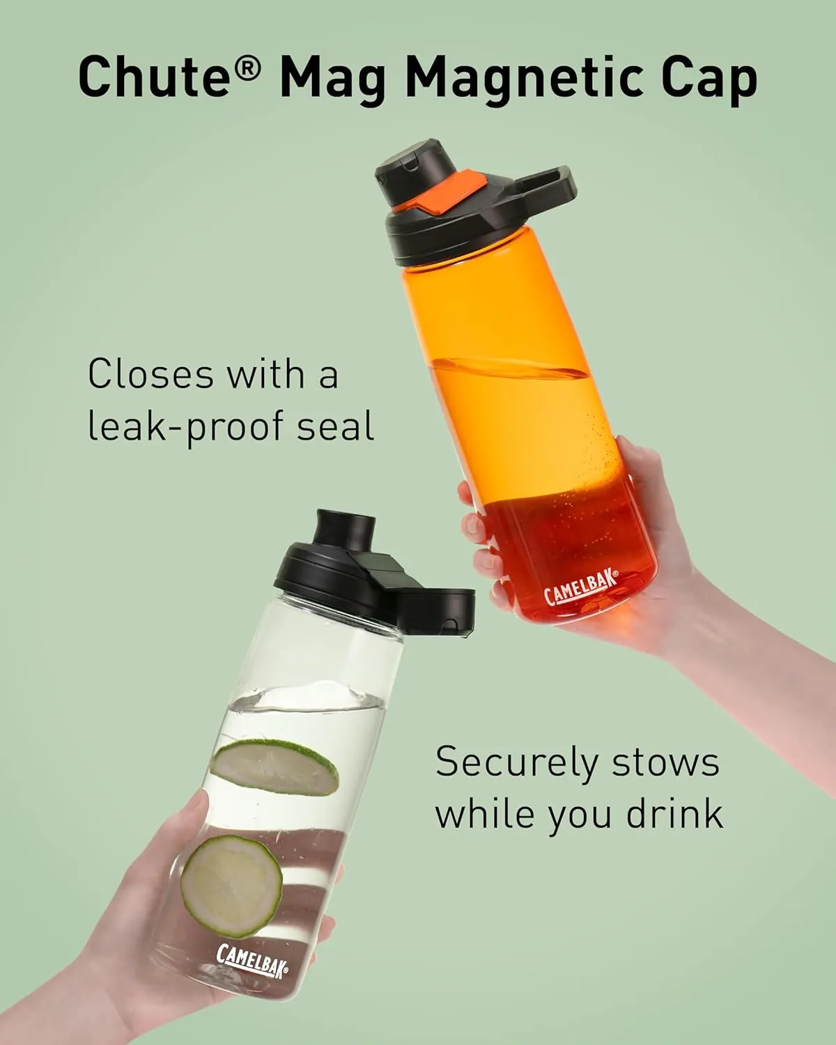 CamelBak Chute Mag BPA Free Water Bottle with Tritan Renew - Magnetic Cap