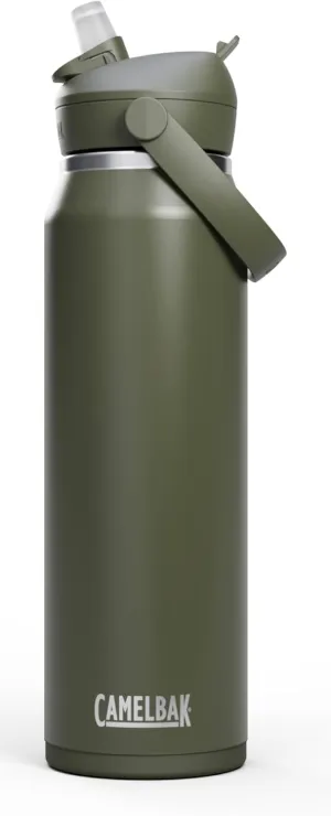 CamelBak Thrive Flip Straw Insulated Stainless Steel Water Bottle Moss, 32oz