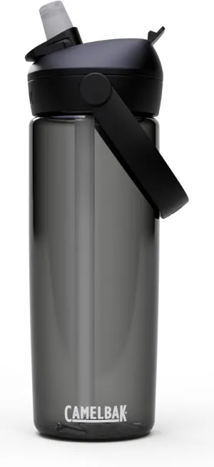 CamelBak Thrive Flip Straw Tritan Renew Water Bottle Charcoal, 20oz