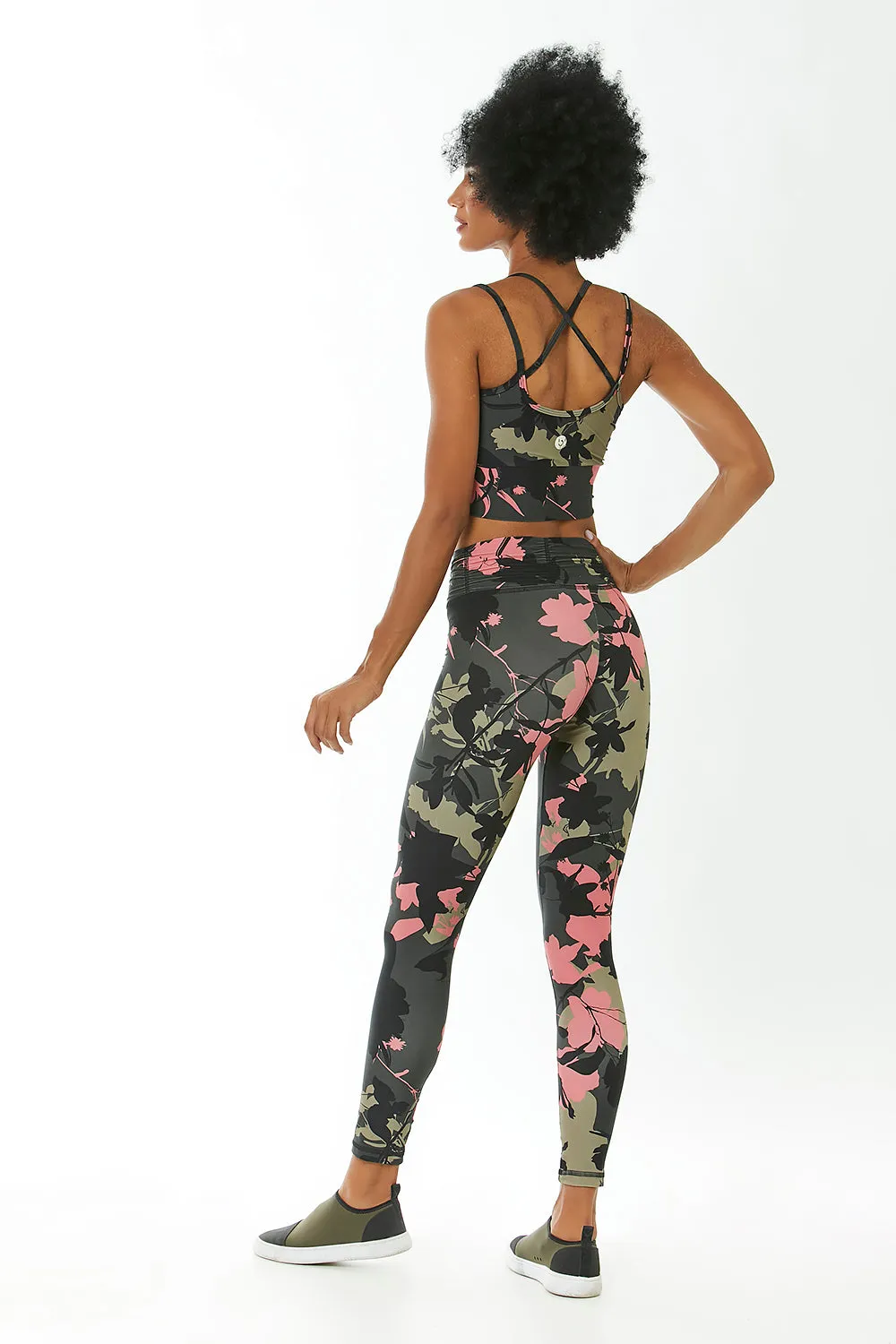 CAMO FLOWER FULL LENGTH LEGGINGS