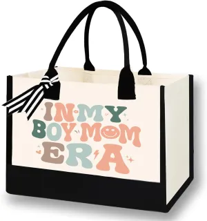 Canvas Tote Bag for Mom Nurse Teacher Boss Lady Dog Mom Christmas Birthday Gifts for Women Lady for Shopping