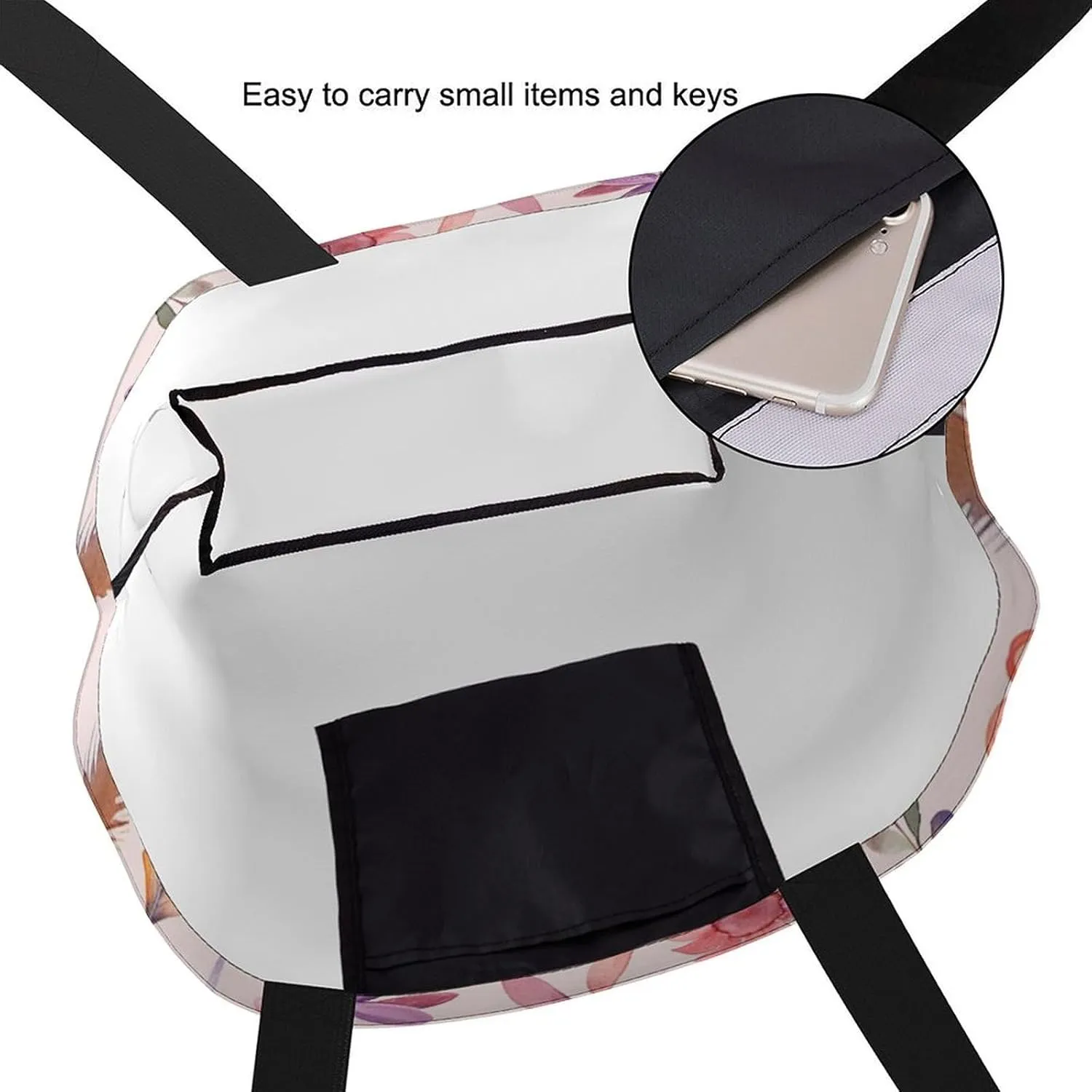Canvas Tote Bag Large Women Casual Shoulder Bag Handbag Reusable Beach Shopping Grocery Bag For Outdoors