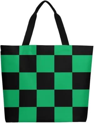 Canvas Tote Bag - Large Women's Casual Shoulder Handbag - Reusable Beach & Shopping Grocery Bag for Outdoors