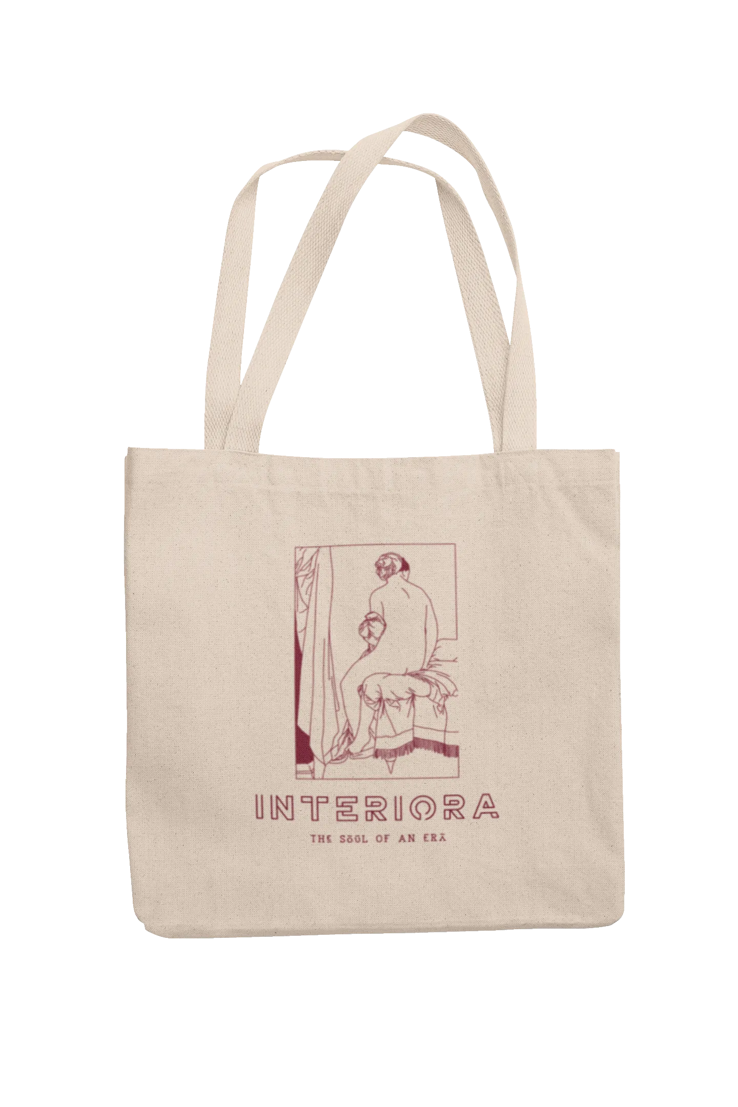 Canvas Tote with Spot Graphics Art