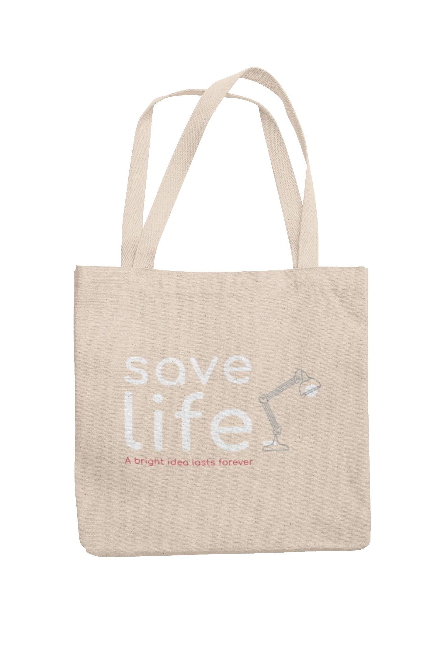 Canvas Tote with Spot Graphics Art