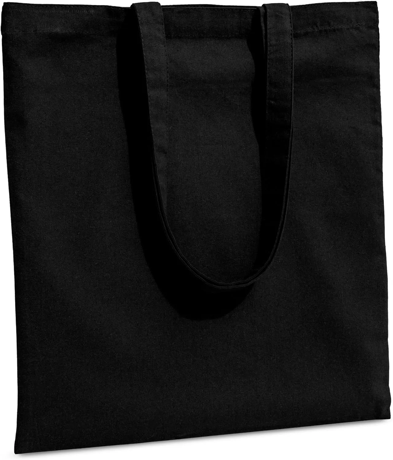Carrywell (Not Made in China) Canvas Tote Bags In Bulk, Reusable Shopping Bags, Organic Cotton Cloth