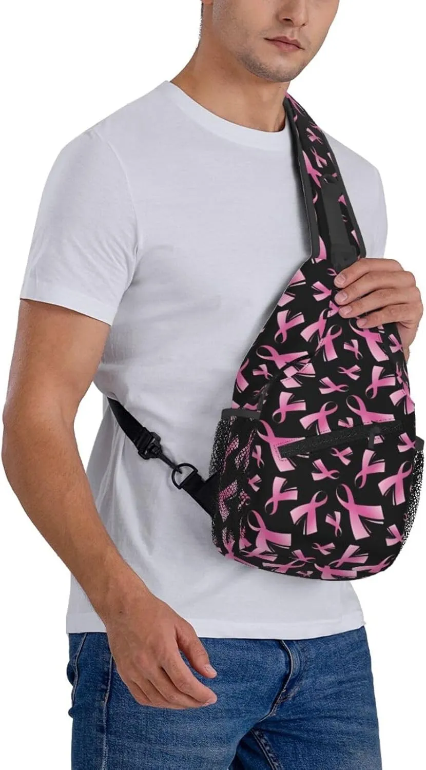 Cash US Dollar Sling Bag Adjustable Crossbody Bag Casual Chest Bags Travel Shoulder Backpack For Women Men