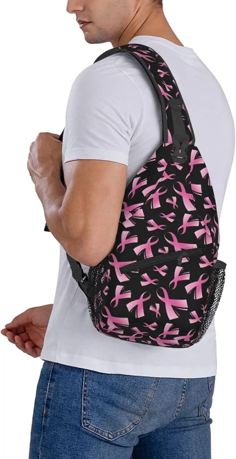 Cash US Dollar Sling Bag Adjustable Crossbody Bag Casual Chest Bags Travel Shoulder Backpack For Women Men