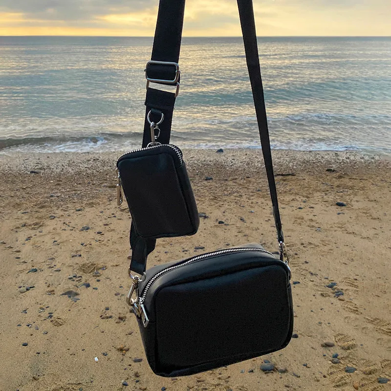 Casual Women's Super Popular Three-in-one Broadband Crossbody Bags