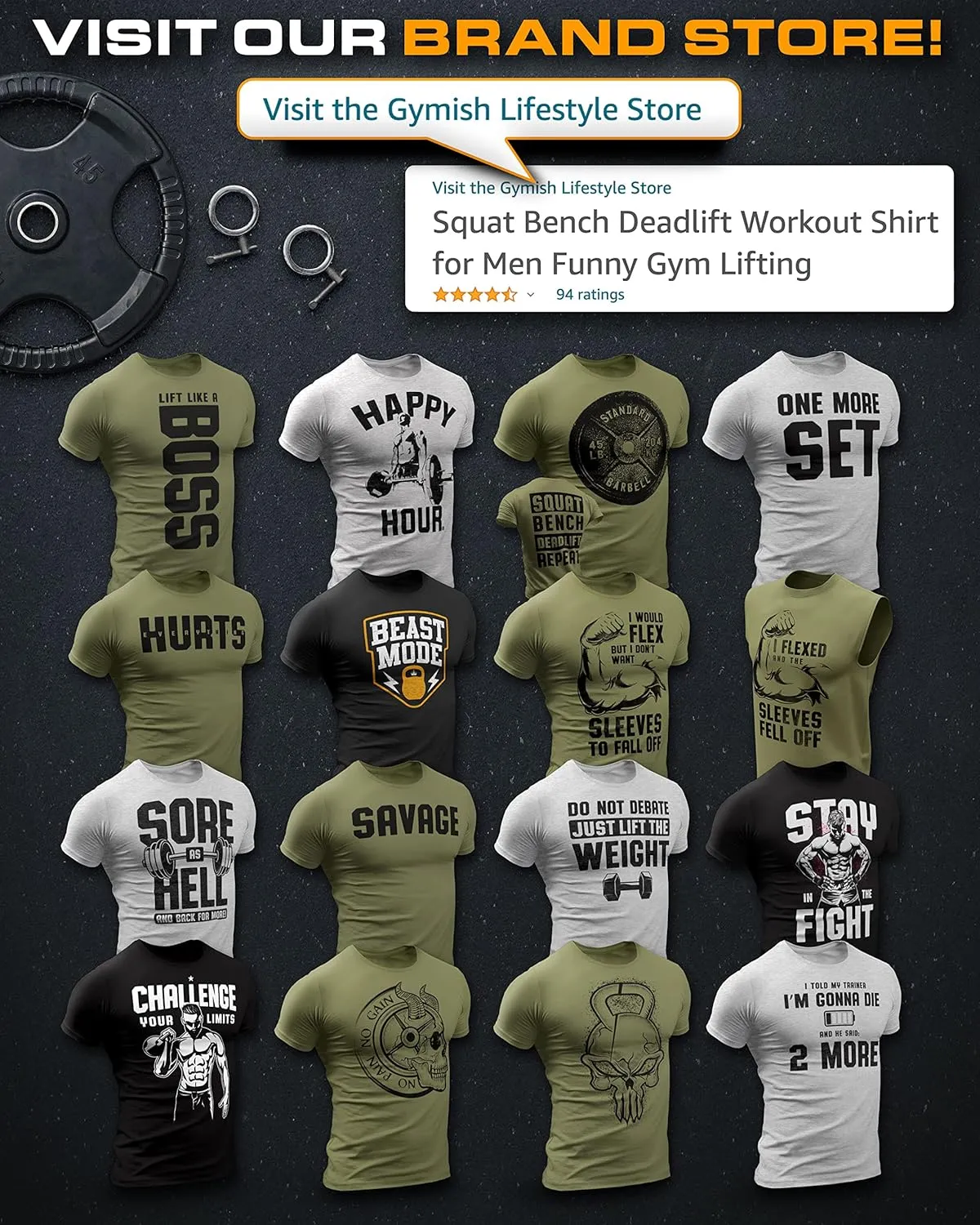 Cat No Texting Workout Gym Shirt for Men with Air Freshener Gift Set