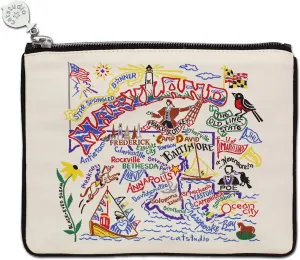 Catstudio Maryland Zipper Pouch Purse | Holds Your Phone, Coins, Makeup, Dog Treats, & Tech Tools