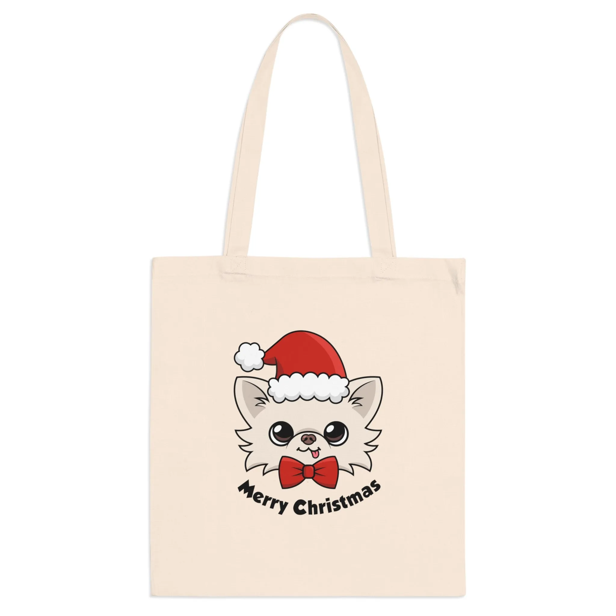 Cedric's Merry Christmas Cotton Tote