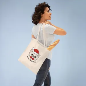 Cedric's Merry Christmas Cotton Tote