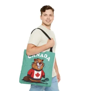 Celebrate Canada Day with a Beaver Tote Bag