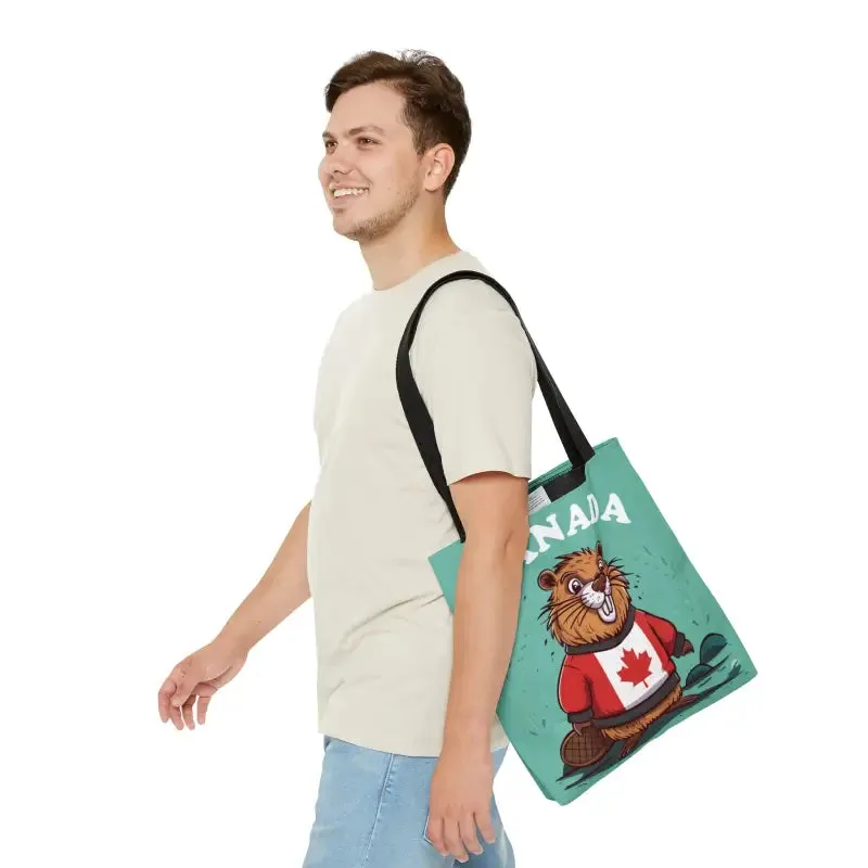 Celebrate Canada Day with a Beaver Tote Bag