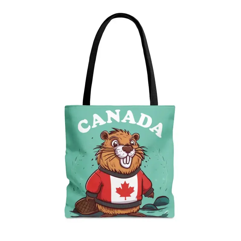Celebrate Canada Day with a Beaver Tote Bag