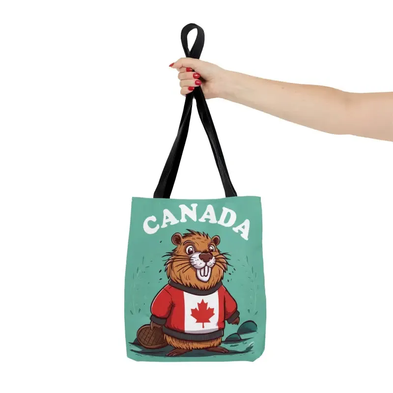 Celebrate Canada Day with a Beaver Tote Bag